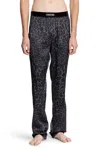 Tom Ford Reflective Leopard Print Pyjamas In Animal Print