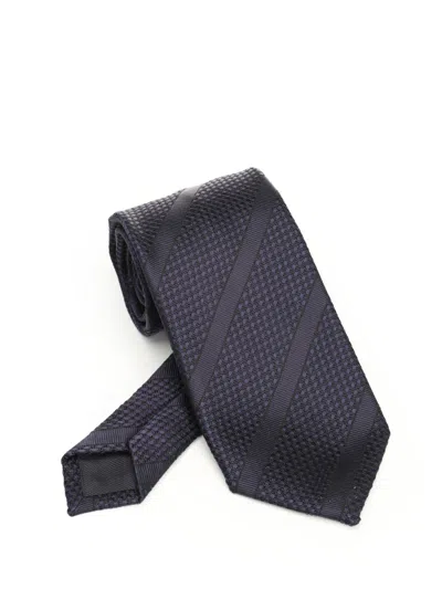 Tom Ford Regimental Silk Tie Ties And Bow Ties Blue