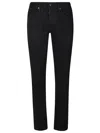 Tom Ford Straight Leg Denim Jeans With Belt Loops In Lead