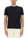 Tom Ford Black Stretch Cotton Crew Neck T-shirt