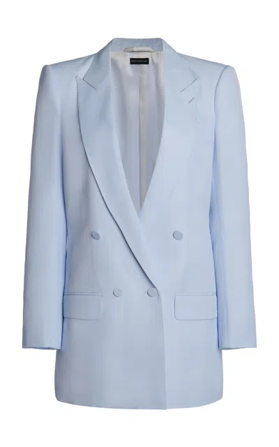 Tom Ford Relaxed Double-breasted Blazer In Black
