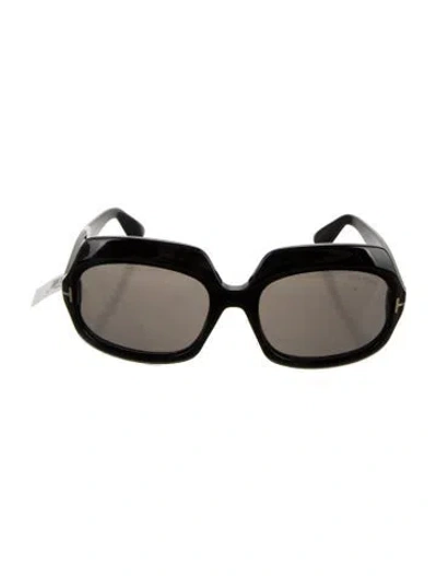 Pre-owned Tom Ford Ren Square Sunglasses W/ Tags In Black