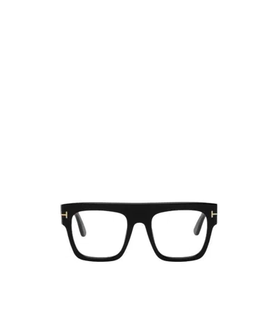 Tom Ford Renee Square-frame Glasses In Black