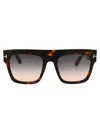 Tom Ford Squared Sunglasses Ft0847 52 B
