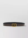 Tom Ford Reversible Belt Antique Buckle Belts Multicolor In Burgundy