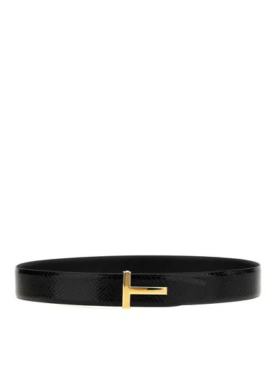 TOM FORD CINTURÓN - NEGRO