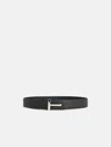 Tom Ford Reversible Brown Leather Belt In Brown
