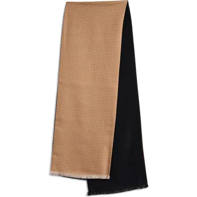 Tom Ford Reversible Cashmere & Silk Scarf In Blue