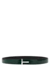 Tom Ford Reversible Crocodile Leather Belt Belts Multicolor In Green