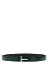 Tom Ford Reversible Crocodile Leather Belt Belts Multicolor In Green