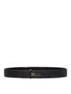 Tom Ford Hammered Reversible Belt Belts Multicolor In Black