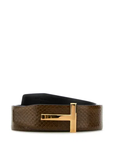 TOM FORD REVERSIBLE LEATHER BELT