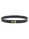 Tom Ford Reversible "t Line" Belt