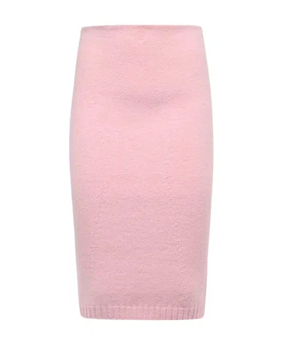 TOM FORD WOOL-CASHMERE BLEND SKIRT