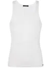 Tom Ford Man White Tank Tops In White