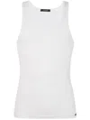 Tom Ford Rib Vest In White