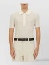 Tom Ford Cotton And Silk Polo Shirt