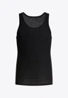 Tom Ford Cotton And Modal Tank Top In Black