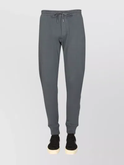 TOM FORD RIBBED CUFFS TROUSERS WITH SIDE AND BACK POCKETS