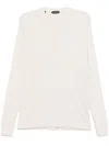 Tom Ford Geripptes Henley-oberteil In Nude