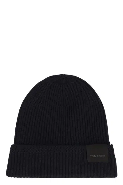 Tom Ford Ribbed Knit Beanie