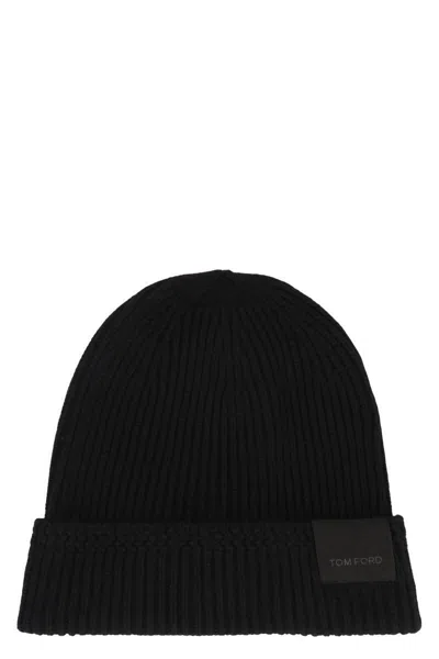 Tom Ford Ribbed Knit Beanie