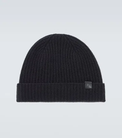 Tom Ford Ribbed-knit Cashmere Beanie In Black