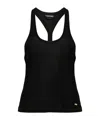 Tom Ford Silk Racerback Scoop Neck Tank Top In Black