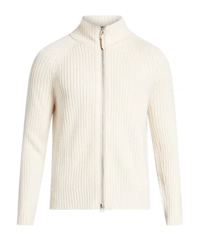Tom Ford Ribbed Knitted Jumper In White
