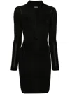 Tom Ford Polo Mini Dress In Black