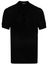 TOM FORD TOM FORD RIBBED POLOS. CLOTHING