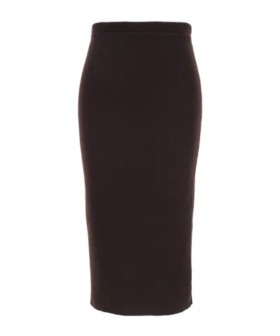 TOM FORD TOM FORD KNITTED MIDI SKIRT