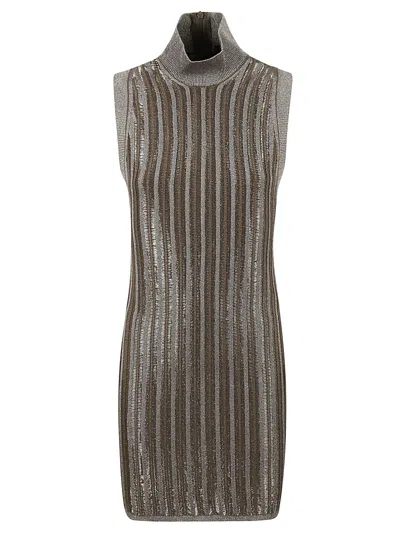 TOM FORD RIBBED SLEEVELESS SHORT DRESS 