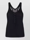 Tom Ford Cotton Blend Rib Jersey Tank Top