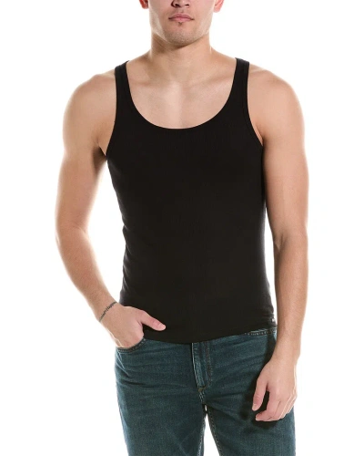 Tom Ford Ribbed Tank In Black