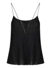 Tom Ford Ribbed Tank Top In Black