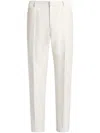 Tom Ford Corduroy Tailored Trousers In White