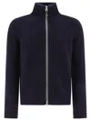 TOM FORD TOM FORD RIBBED ZIPPERED SWEATER