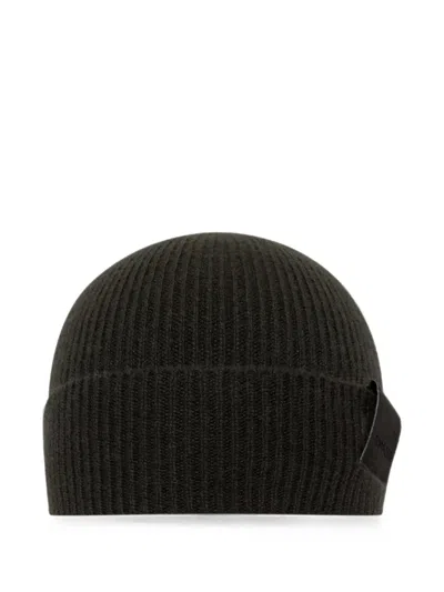Tom Ford Ribbed-knit Cashmere Beanie In Green