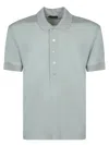 TOM FORD TOM FORD RIBBER MINT GREEN POLO SHIRT