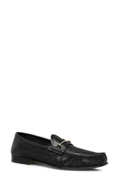 Tom Ford Ripley Bit Ruched Loafer In Black