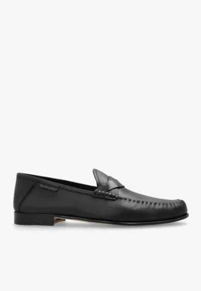 Tom Ford Ripley Paneled Leather Loafers