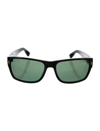 Pre-owned Tom Ford Rizzo Square Sunglasses In Black