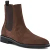 Tom Ford Robert Suede Chelsea Boot In Deep Umber