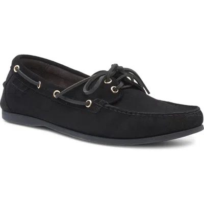 Tom Ford Robin Boat Shoe In 3na01 Black/amber