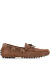 Tom Ford Suede Rod Driver Loafer In Multi