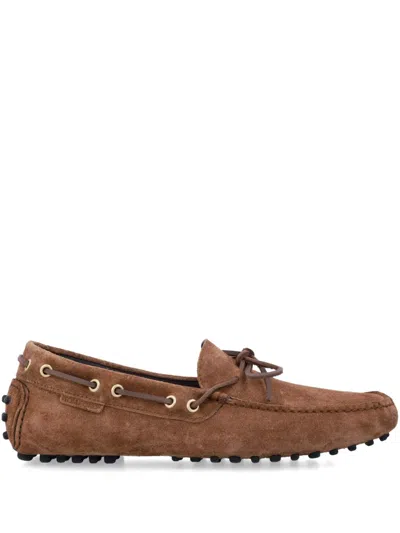 TOM FORD ROD SUEDE DRIVING LOAFERS