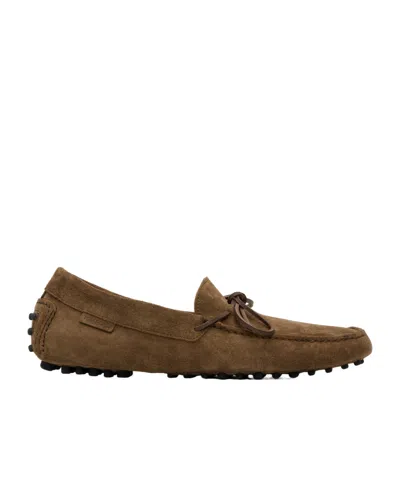 Tom Ford Suede Driver Loafer Loafer In Multi