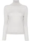 Tom Ford Roll-neck Jumper In Neutrals
