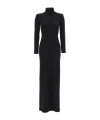 Tom Ford Black Crewneck Maxi Dress In Black